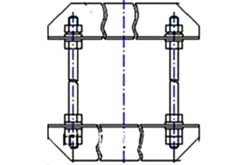 Конструктивная схема подвесов У2193, У3393