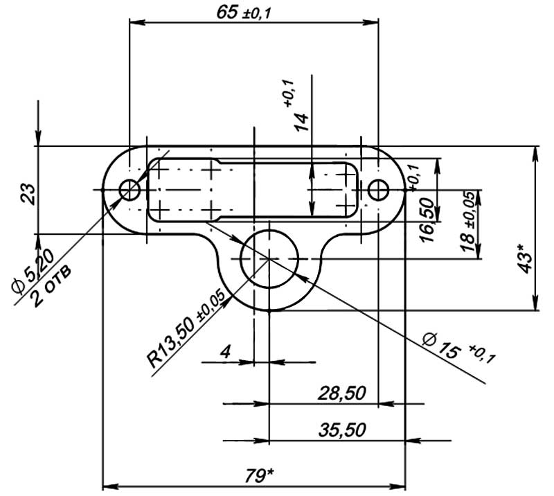 Конструктивная схема биконитовой прокладки корпуса пилота серии 1443-425, 1443-525, 1443-205