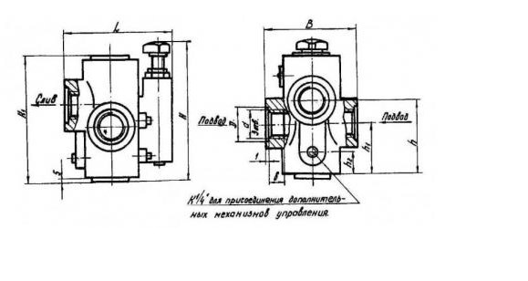 Схема клапана 10-200-1-11