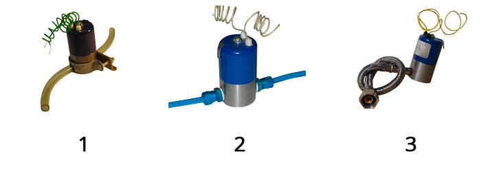 Вариант присоединения соленоидного электрмагнитного клапана СКН-2