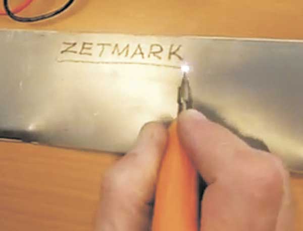 Фото - пример маркировки карандашом RD-200H